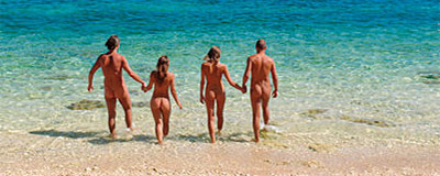 Kamperen zonder kleren 