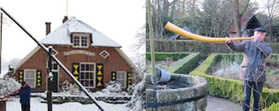 Midwinterhoornblazen nationaal immaterieel cultureel erfgoed in Twente en de Achterhoek
