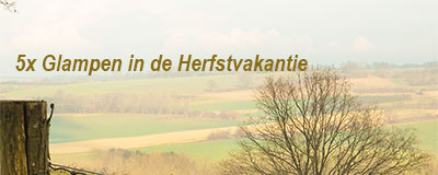 5 x warm glampen in de herfstvakantie