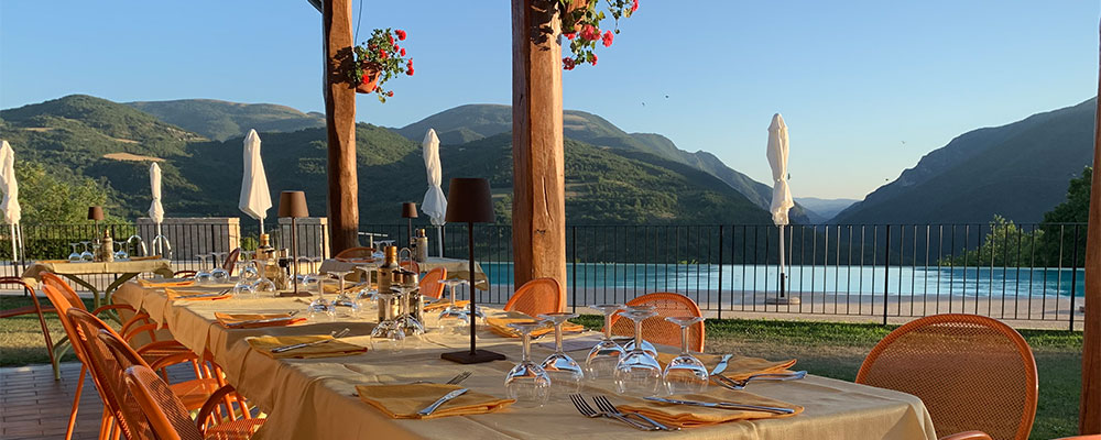 Restaurant Al Porcello Felice op camping Il Collaccio