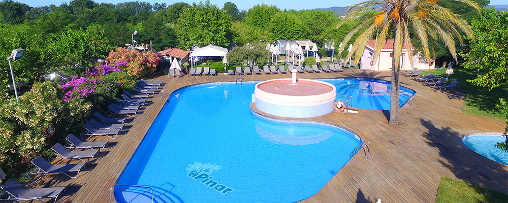Topcamping El Pinar aan de Costa Brava