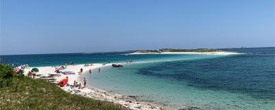 Les Îles Glénan, een tropische verrassing in Bretonse chocola
