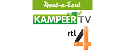 Iedere zondag op tv Rent-a-Tent in KampeerTV op RTL4!