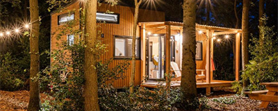 Kleinschalige glamping in Overijssel, Gelderland, Flevoland en Drenthe