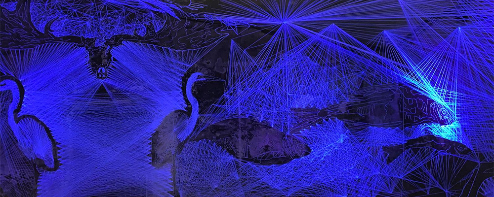 Kunst in de wijnkelders van Ackerman in Saumur