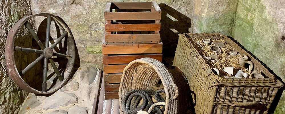 opslag in het Roman Horreum