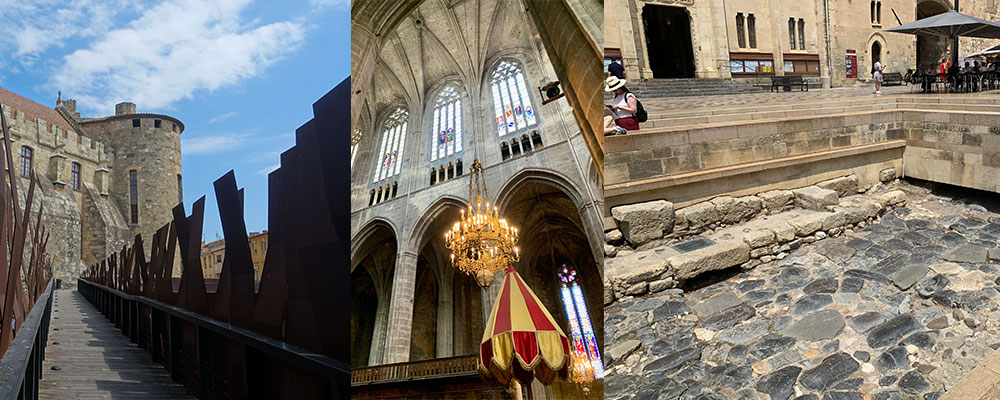 Interieur Kathedraal Saint Just et Saint Pasteur Narbonne en Via Domitia