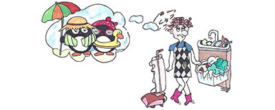 Op vakantie. Waarom zou je?