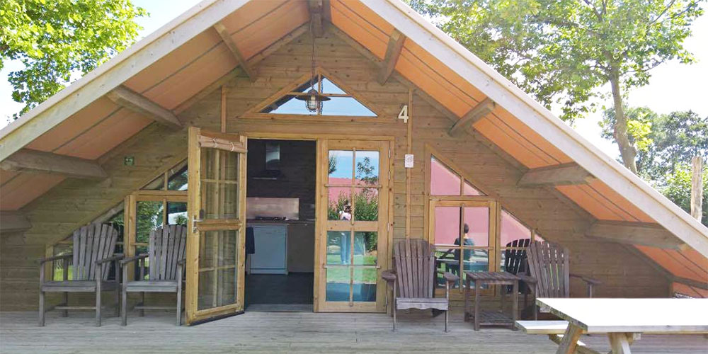 DeltaTent op Ardoer camping De Pekelinge DeltaTent op Ardoer camping De Pekelinge