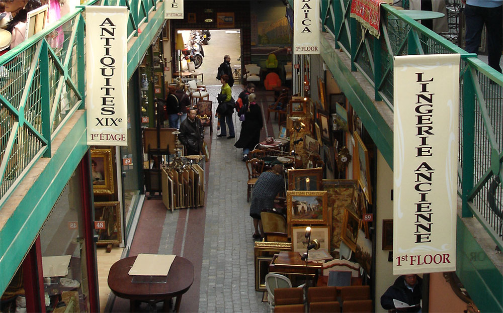 Brocantemarkten Parijs