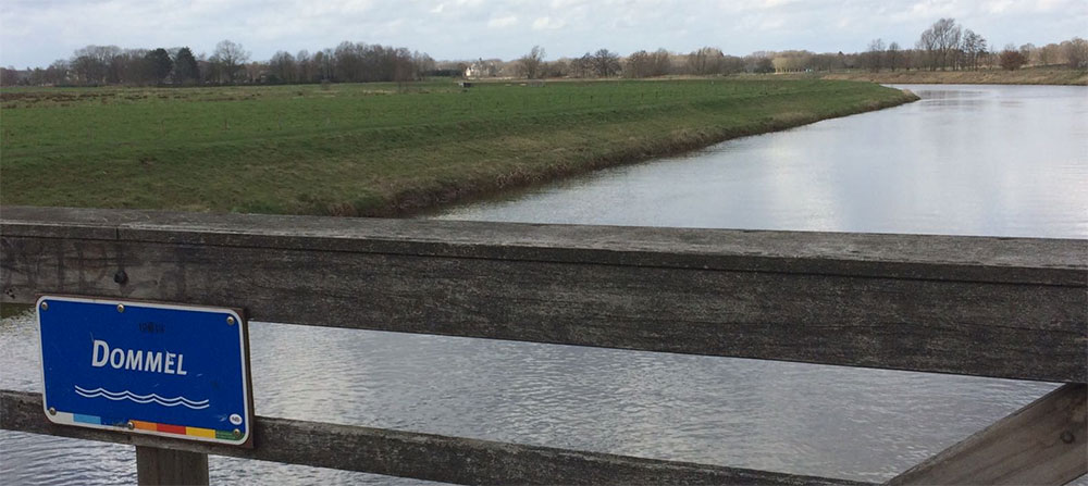 Oevers van de Dommel in Brabant