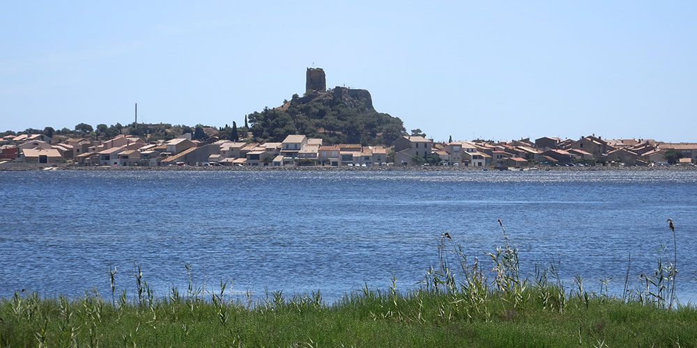 Gruissan aan het water