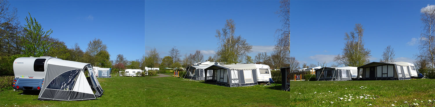 De caravans zijn er klaar voor De caravans zijn er klaar voor
