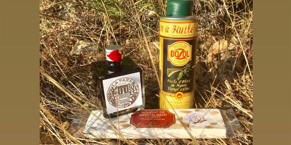 Nougat, Olijfolie, Azijn en nog meer in de Drôme