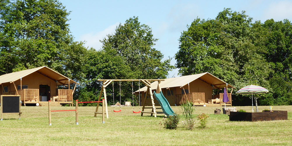 Safaritent of lodgetent huren op Domaine La Mathonière in de Auvergne