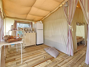 Glamptent woonruimte Selectcamp! Glamptent woonruimte Selectcamp