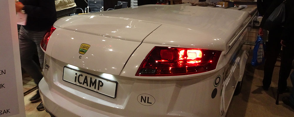 iCamp vouwwagen van Udo