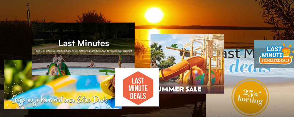 Last minute je kampeervakantie boeken