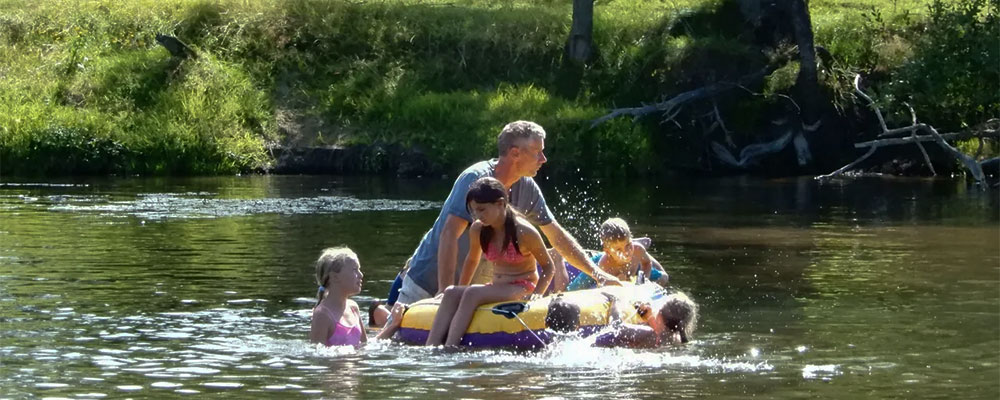 Zwemmen in de Morvan