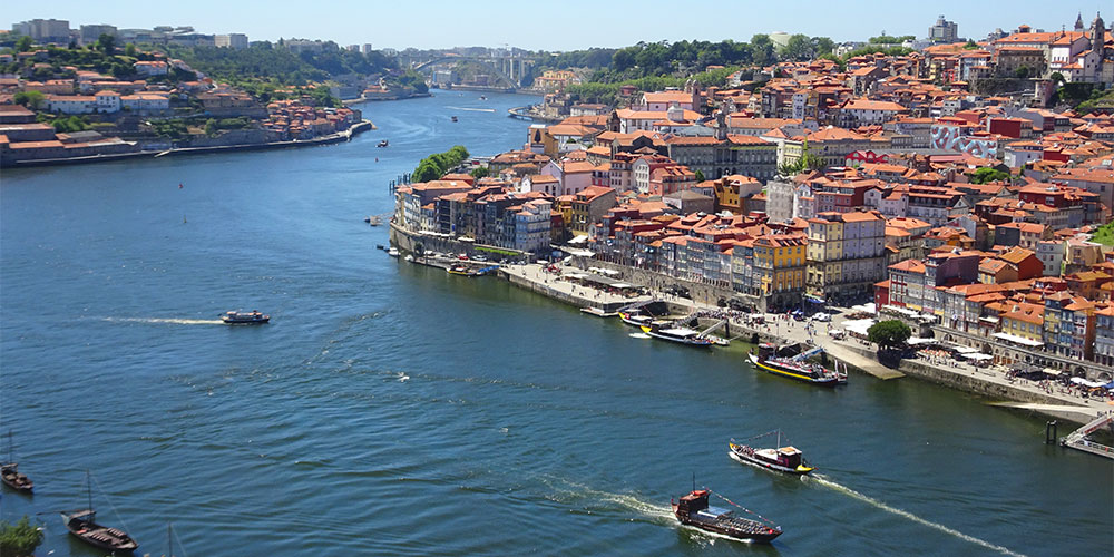 Ribeira vanaf de Ponte Luís I