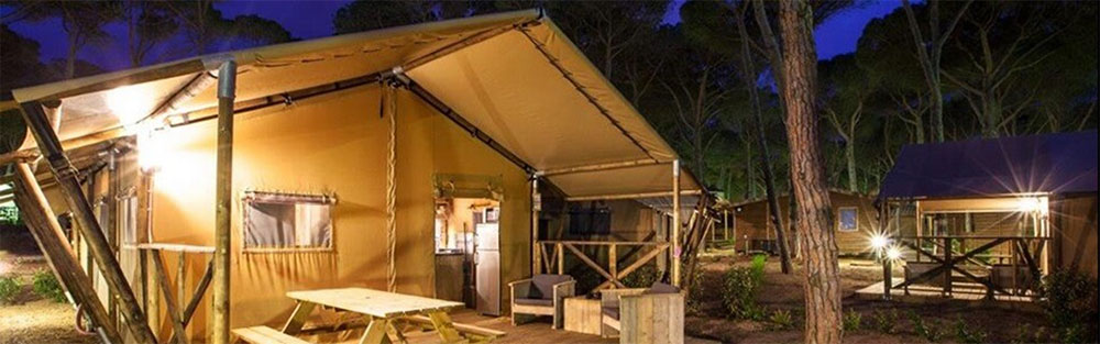 Een safaritent van Glamping4all Een safaritent van Glamping4all