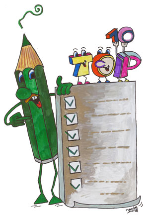 Top 10 campings in 2014