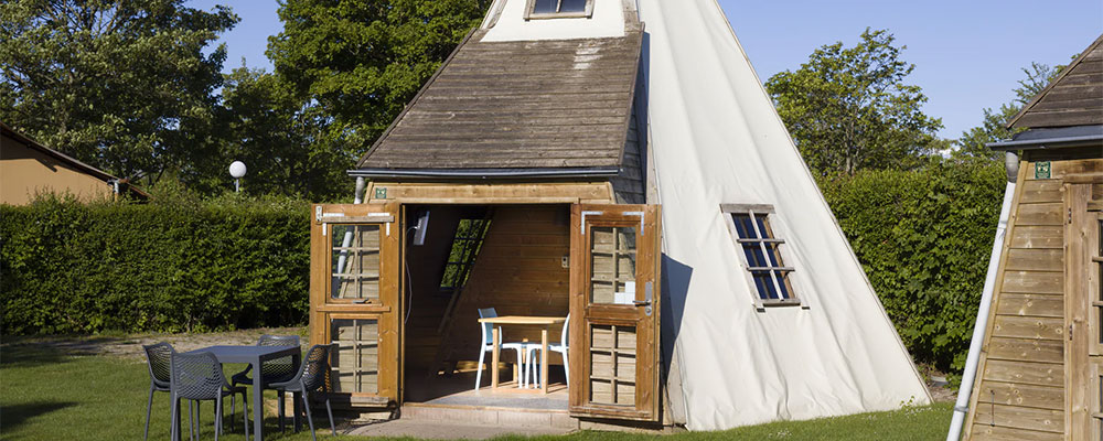 Wigwam op Roompot Beach Resort Kamperland