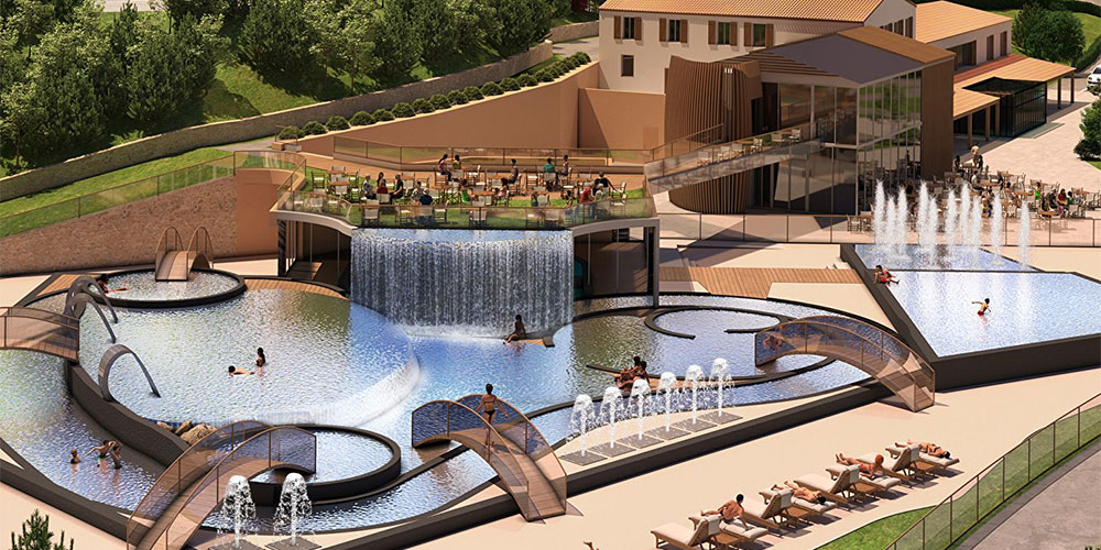 Nieuw aquapark op camping Domaine du Verdon