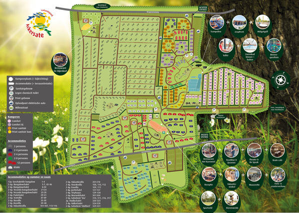 Plattegrond van Ackersate