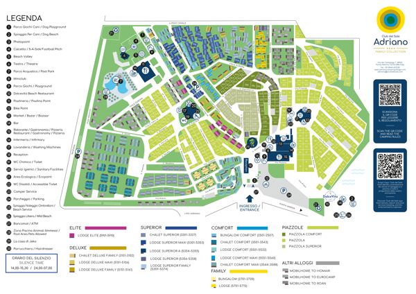 Plattegrond van Adriano Family Collection