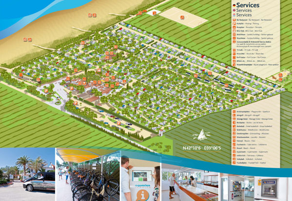 Plattegrond van Aquarius