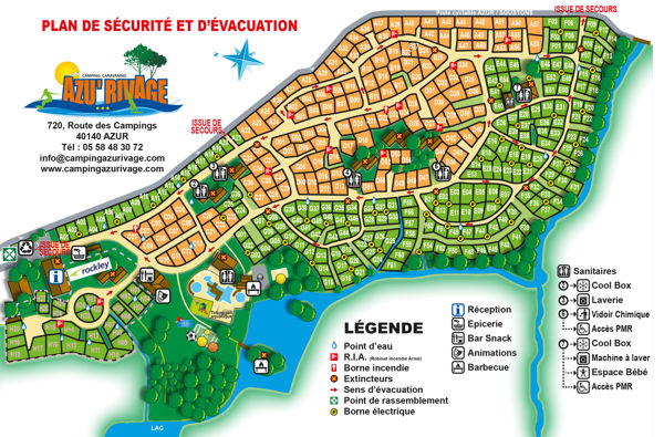 Plattegrond van Azu'Rivage