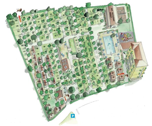 Plattegrond van Baciccia