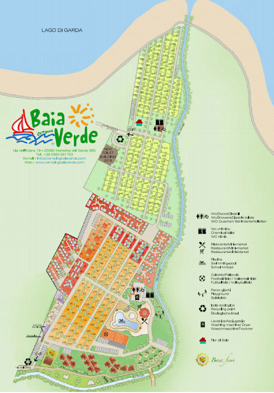 Plattegrond van Baia Verde
