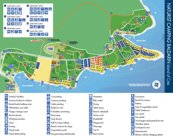 Plattegrond van Baldarin FKK en Textiel