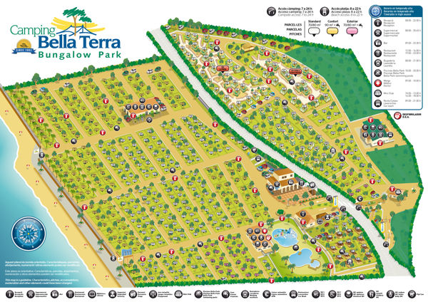 Plattegrond van Bella Terra