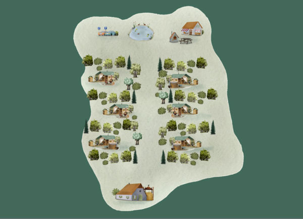 Plattegrond van BoerenBed Layer Marney Tower Country Estate