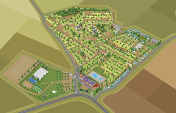 Plattegrond van Castell d'Aro
