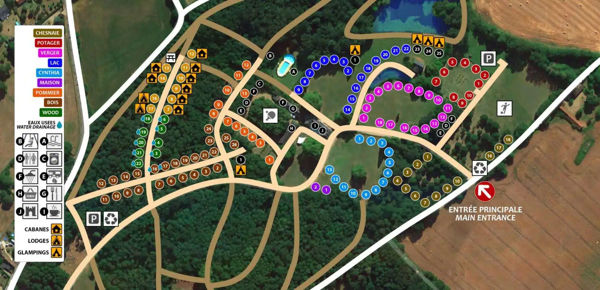Plattegrond van Château de Chanteloup