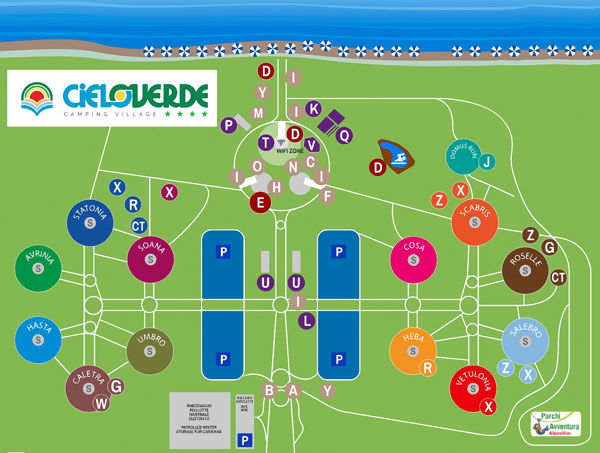 Plattegrond van Cieloverde