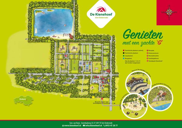 Plattegrond van De Kienehoef
