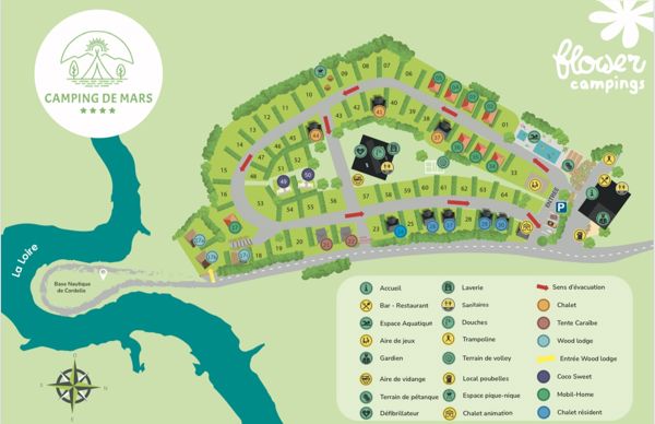 Plattegrond van De Mars