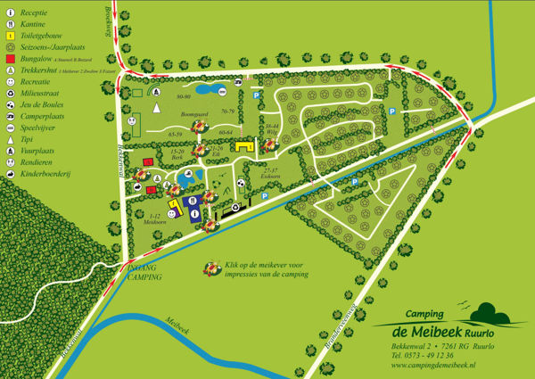 Plattegrond van De Meibeek