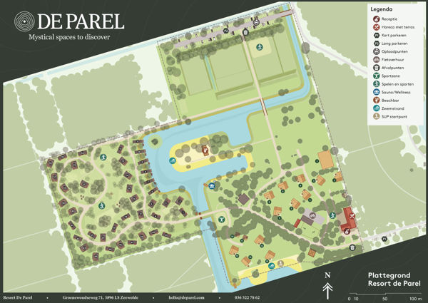 Plattegrond van De Parel van Horsterwold