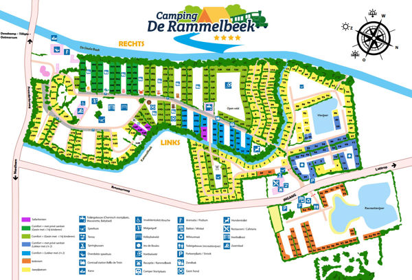Plattegrond van De Rammelbeek