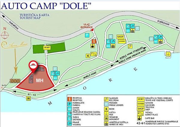 Plattegrond van Dole