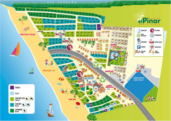Plattegrond van Alannia El Pinar