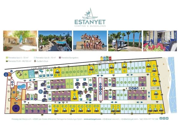 Plattegrond van Estanyet