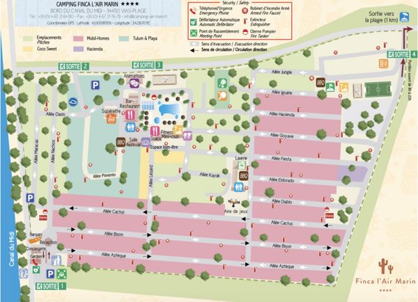 Plattegrond van Finca l'Air Marin