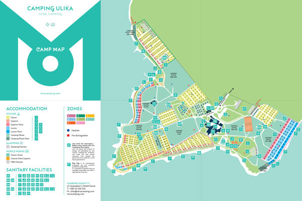 Plattegrond van FKK Naturist Ulika